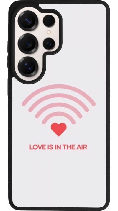 Samsung Galaxy S26 Ultra Case Hülle - Silikon schwarz Saint Valentines Day 26 Love is in the air