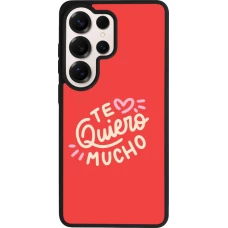 Samsung Galaxy S26 Ultra Case Hülle - Silikon schwarz Saint Valentines Day 26 Te quiero mucho