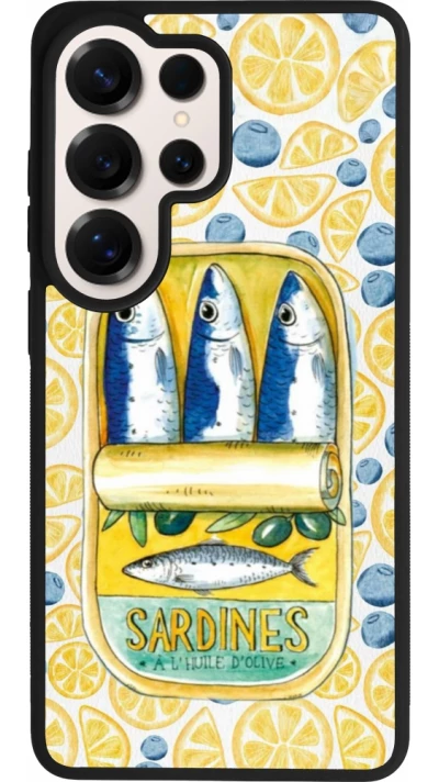 Samsung Galaxy S26 Ultra Case Hülle - Silikon schwarz Sardines in oil 2026