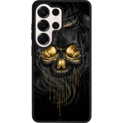 Coque Samsung Galaxy S26 Ultra - Silicone rigide noir Skull 02