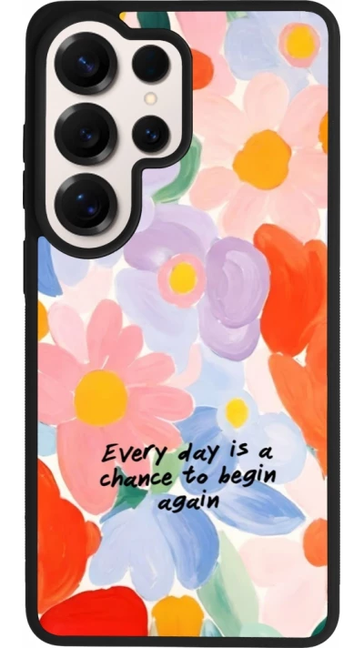 Coque Samsung Galaxy S26 Ultra - Silicone rigide noir Every day is a chance Spring 2026