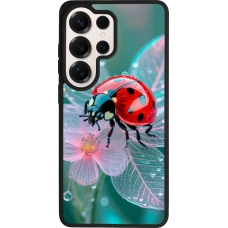 Samsung Galaxy S26 Ultra Case Hülle - Silikon schwarz Ladybird in bloom Spring 2026