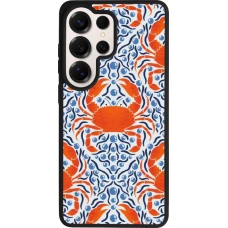 Samsung Galaxy S26 Ultra Case Hülle - Silikon schwarz Crabs and pearls Summer 2026