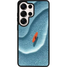 Coque Samsung Galaxy S26 Ultra - Silicone rigide noir Orange surf Summer 2026