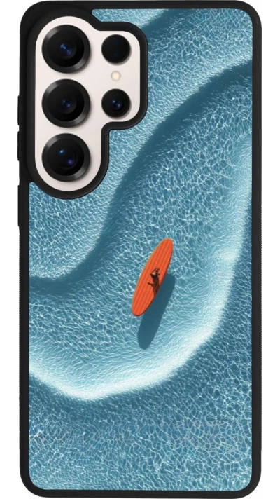 Samsung Galaxy S26 Ultra Case Hülle - Silikon schwarz Orange surf Summer 2026