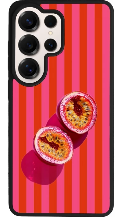 Samsung Galaxy S26 Ultra Case Hülle - Silikon schwarz Passion fruit Summer 2026