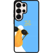 Samsung Galaxy S26 Ultra Case Hülle - Silikon schwarz Tell me about yourself Summer 2026