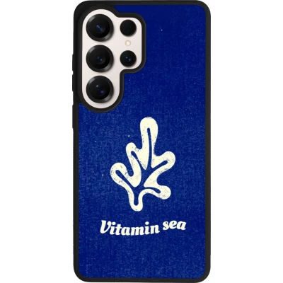 Coque Samsung Galaxy S26 Ultra - Silicone rigide noir Vitamin sea Summer 2026