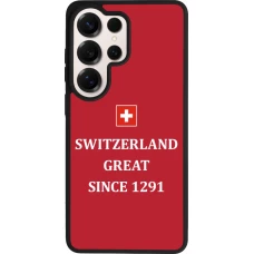 Samsung Galaxy S26 Ultra Case Hülle - Silikon schwarz Switzerland Great Since 1291