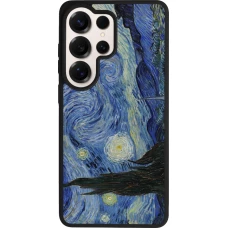 Samsung Galaxy S26 Ultra Case Hülle - Silikon schwarz Kunstbild - Sternennacht - Van Gogh