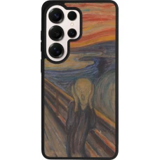 Samsung Galaxy S26 Ultra Case Hülle - Silikon schwarz Kunstbild - Der Schrei - Edvard Munch