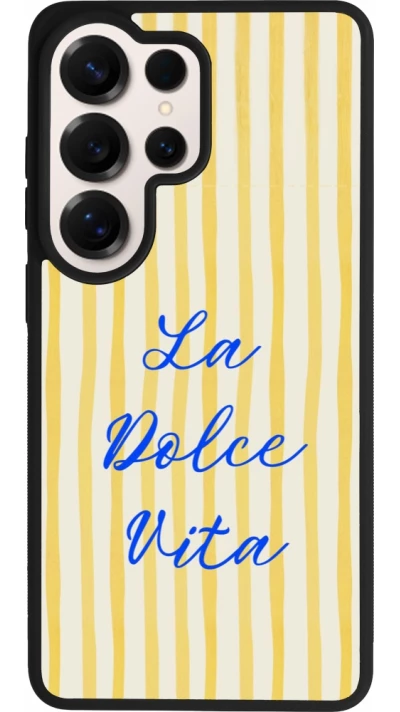 Samsung Galaxy S26 Ultra Case Hülle - Silikon schwarz The good life 2026