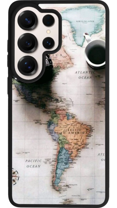 Samsung Galaxy S26 Ultra Case Hülle - Silikon schwarz Travel 01
