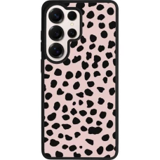 Samsung Galaxy S26 Ultra Case Hülle - Silikon schwarz Wild Leopard Pink