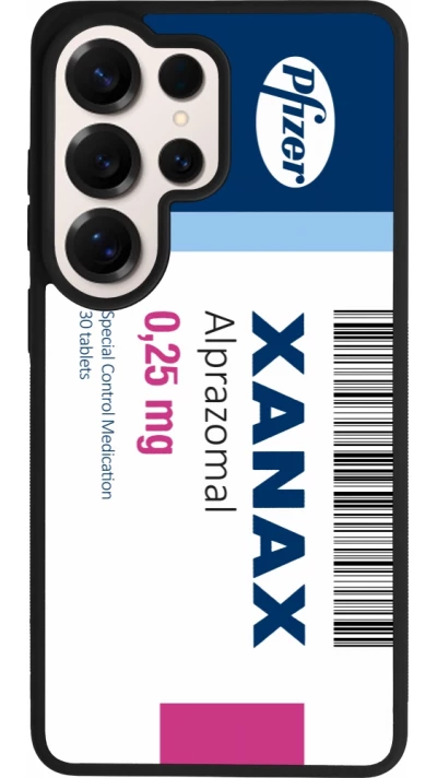 Samsung Galaxy S26 Ultra Case Hülle - Silikon schwarz Xanax Alprazolam 2025