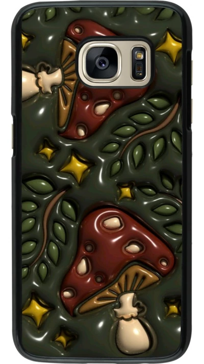 Coque Samsung Galaxy S7 - Autumn 26 3D mushrooms