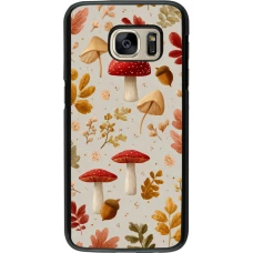 Coque Samsung Galaxy S7 - Autumn 26 Mushrooms and leaves