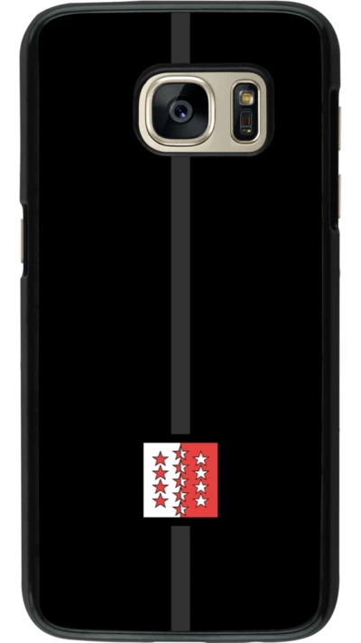 Samsung Galaxy S7 Case Hülle - Kanton VS schwarz