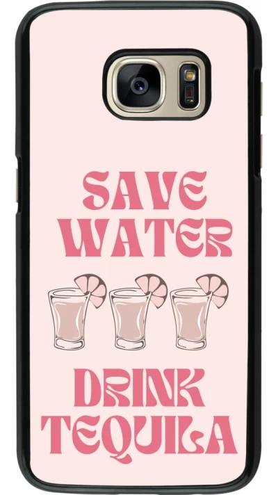 Samsung Galaxy S7 Case Hülle - Cocktail Save Water Drink Tequila