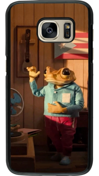 Samsung Galaxy S7 Case Hülle - Dancing frog DTMF