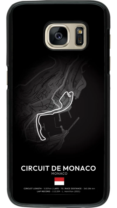 Samsung Galaxy S7 Case Hülle - F1 Track 2025 Monaco