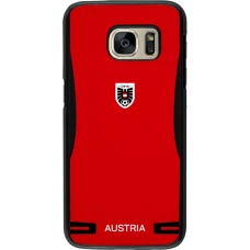 Coque Samsung Galaxy S7 - Maillot de football Autriche 2026 personnalisable