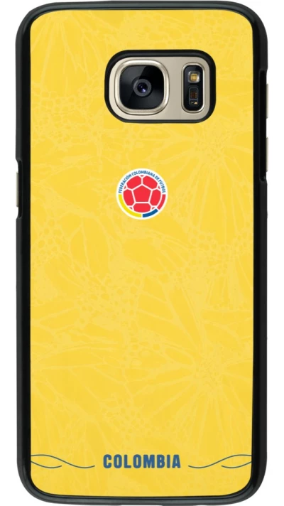 Samsung Galaxy S7 Case Hülle - Kolumbien 2026 personalisierbares Fussballtrikot