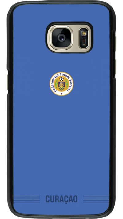 Samsung Galaxy S7 Case Hülle - Curaçao 2026 personalisierbares Fussballtrikot