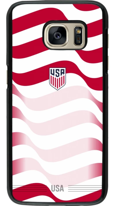 Samsung Galaxy S7 Case Hülle - Vereinigten Staaten 2026 personalisierbares Fussballtrikot