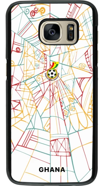 Samsung Galaxy S7 Case Hülle - Ghana 2026 personalisierbares Fussballtrikot