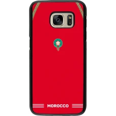 Samsung Galaxy S7 Case Hülle - Marokko 2026 personalisierbares Fussballtrikot