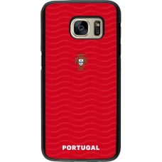 Samsung Galaxy S7 Case Hülle - Portugal 2026 personalisierbares Fussballtrikot