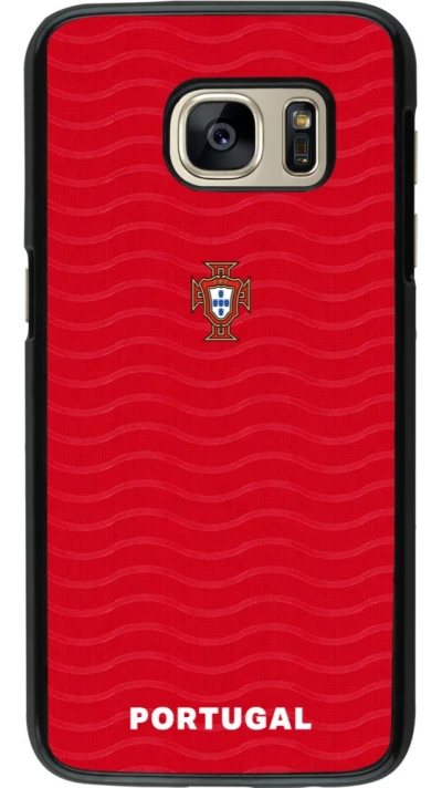 Samsung Galaxy S7 Case Hülle - Portugal 2026 personalisierbares Fussballtrikot