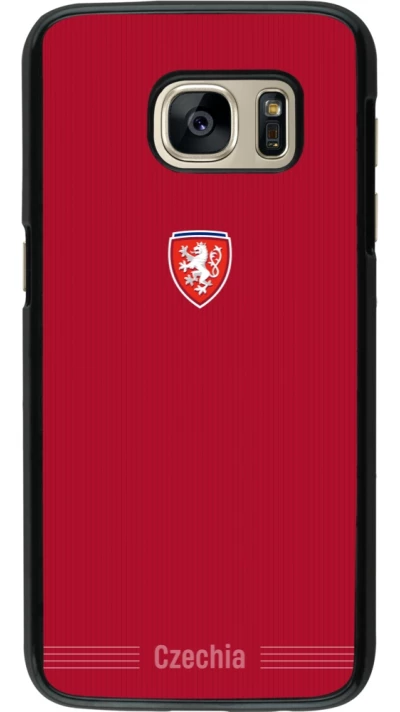 Samsung Galaxy S7 Case Hülle - Tschechische Republik 2026 personalisierbares Fussballtrikot
