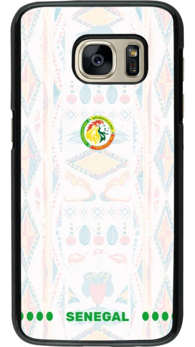 Samsung Galaxy S7 Case Hülle - Senegal 2026 personalisierbares Fussballtrikot