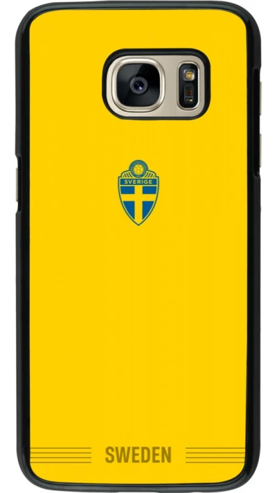 Samsung Galaxy S7 Case Hülle - Schweden 2026 personalisierbares Fussballtrikot