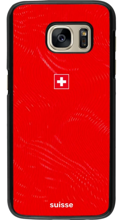 Samsung Galaxy S7 Case Hülle - Schweiz 2026 personalisierbares Fussballtrikot