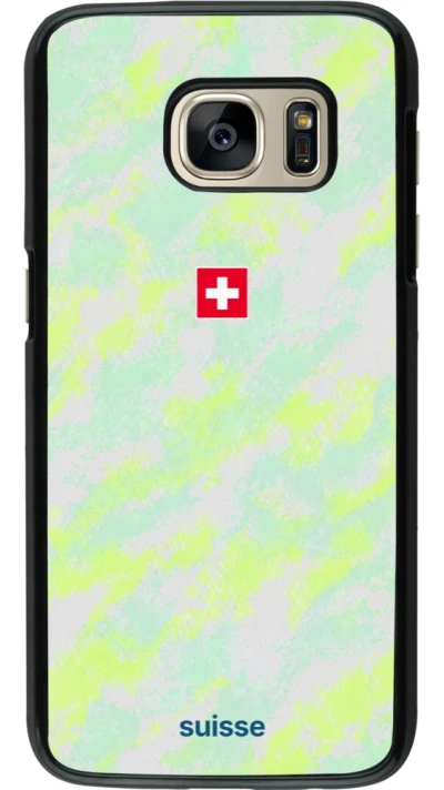 Samsung Galaxy S7 Case Hülle - Schweiz Away 2026 personalisierbares Fussballtrikot