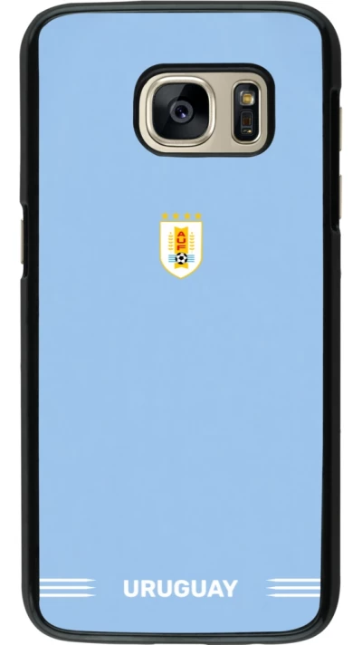 Samsung Galaxy S7 Case Hülle - Uruguay 2026 personalisierbares Fussballtrikot