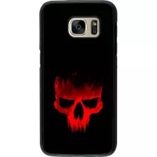 Samsung Galaxy S7 Case Hülle - Halloween 2023 scary skull