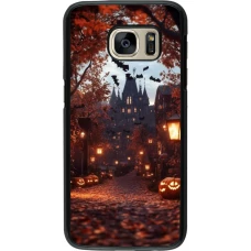 Samsung Galaxy S7 Case Hülle - Halloween 2025 Haunted house