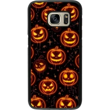 Coque Samsung Galaxy S7 - Halloween 2026 Pattern Pumpkins