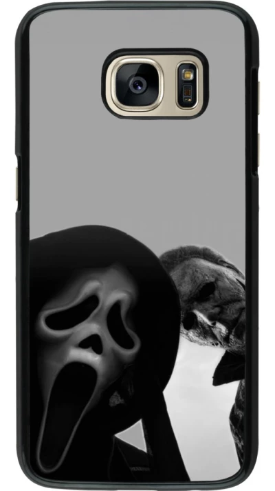 Coque Samsung Galaxy S7 - Halloween 2026 Scream and Michael Myers