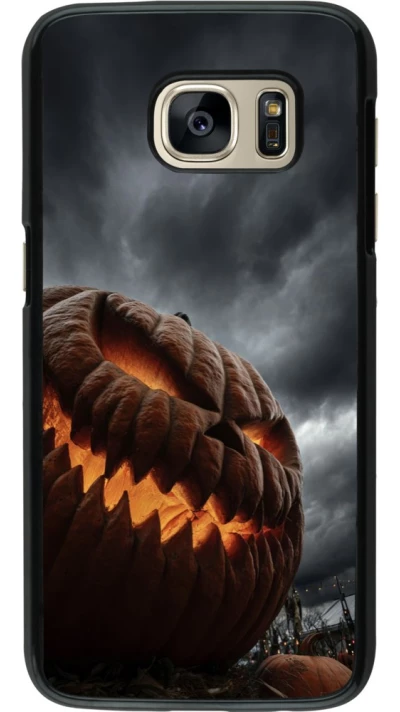 Coque Samsung Galaxy S7 - Halloween 2026 The Wicked Pumpkin