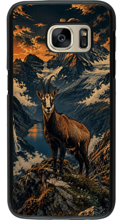 Coque Samsung Galaxy S7 - Linocut Chamois