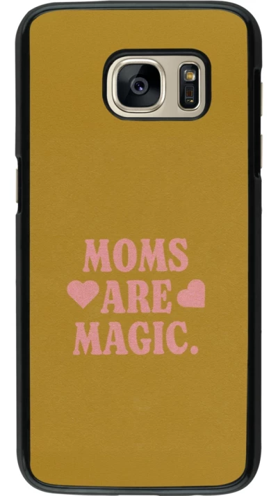 Coque Samsung Galaxy S7 - Mom 2026 Are Magic