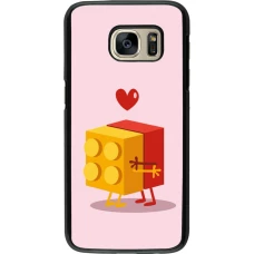 Samsung Galaxy S7 Case Hülle - Saint Valentines Day 26 Puzzle