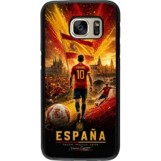 Samsung Galaxy S7 Case Hülle - Fussball Espanien splash 2026