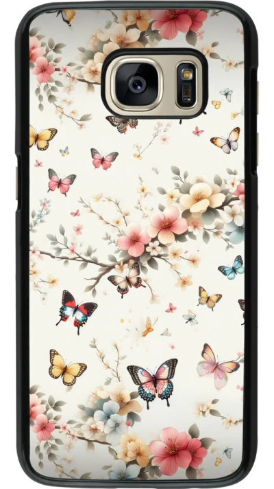 Coque Samsung Galaxy S7 - Spring 25 Papillons Légers