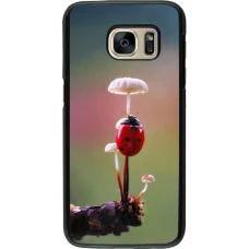 Samsung Galaxy S7 Case Hülle - Ladybird on a mushroom Spring 2026